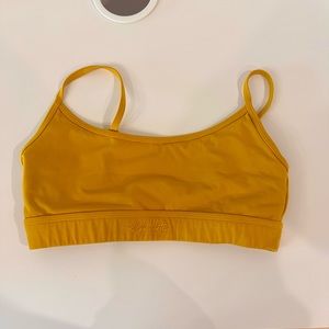 Alphalete Mustard Sports Bra